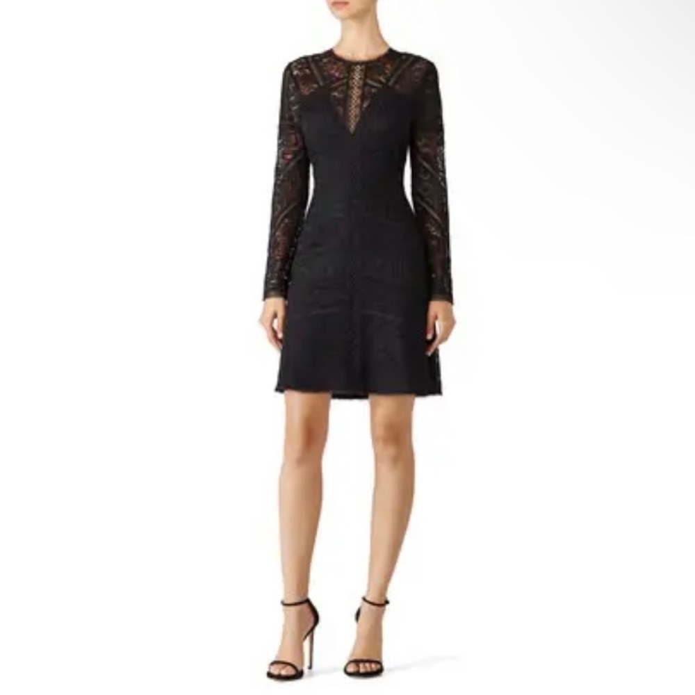 Black laced dress